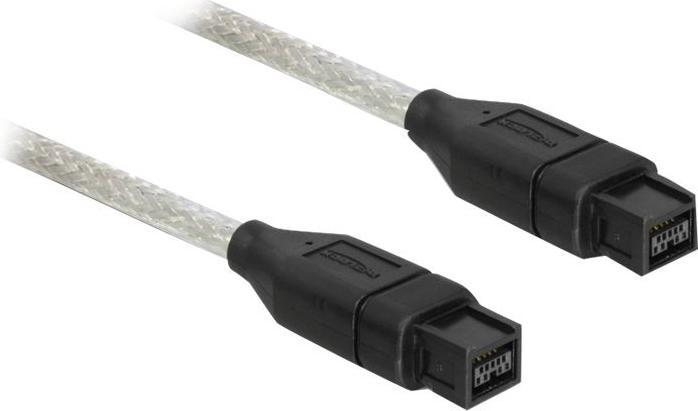 Image du produit Delock Câble FireWire IEEE 1394B 9Pol/9Pol, 2Mètres (2 m, FireWire)