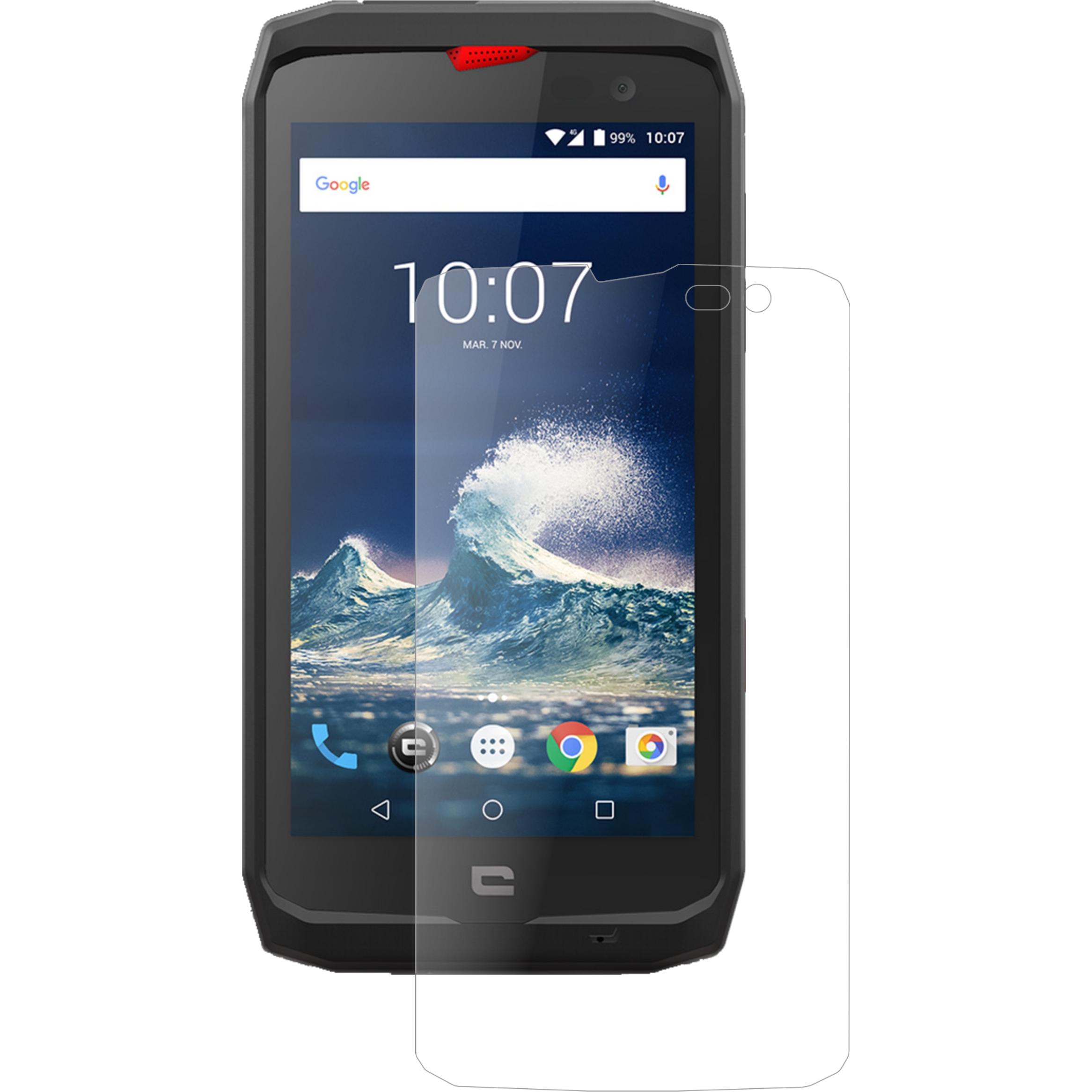 Thumbnail - Dipos Displayschutz Anti-Shock (2 Stück, Crosscall Action-X3), Smartphone Schutzfolie, Transparent