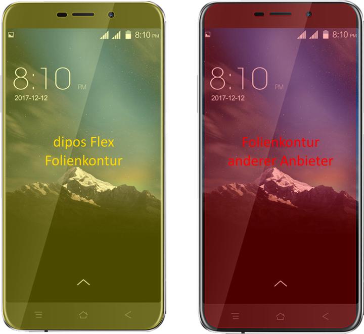 Actual product image Dipos Screen Protector Full-Cover 3D (Blackview A10)