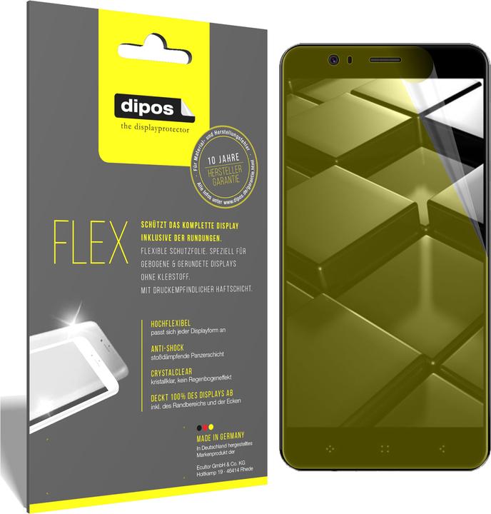 Actual product image Dipos Screen Protector Full-Cover 3D (3 Piece, Elephone P8 Mini)
