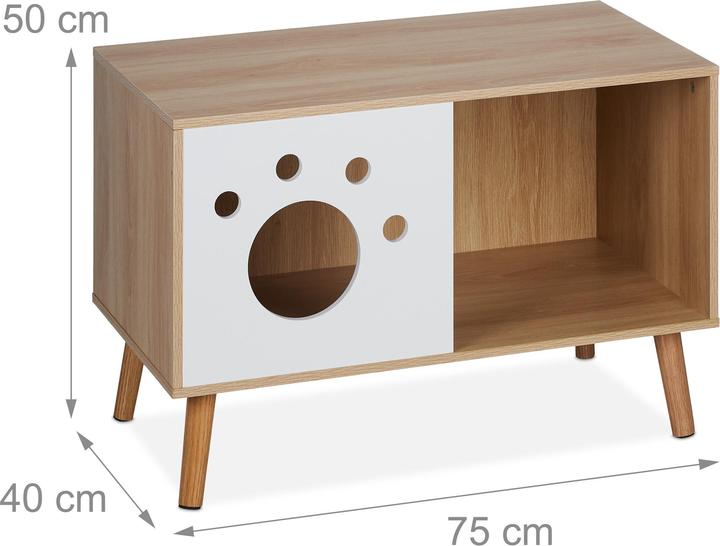 Image du produit Relaxdays Armoire à chats (Chat)