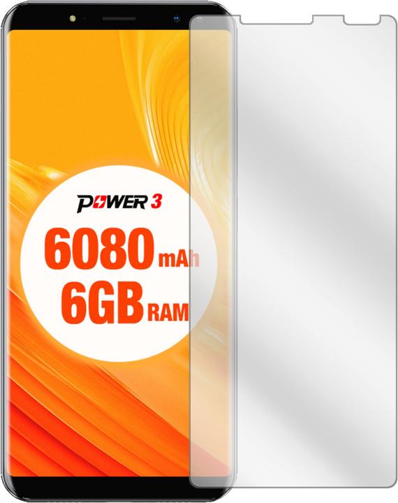 Actual product image Dipos Screen Protector Crystalclear (5 pcs., Ulefone Power 3)
