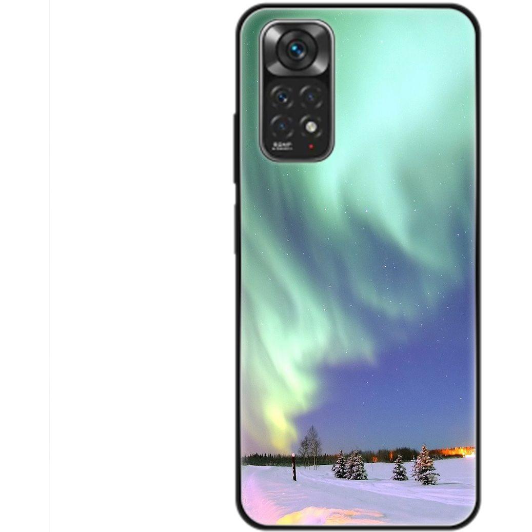 König Design Hülle Handy Schutz für Xiaomi Redmi Note 11 Case Cover Tasche Bumper Etuis TPU (Xiaomi Redmi Note 11), Smar...