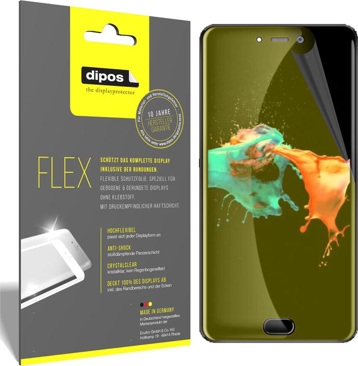Dipos Displayschutzfolie Full-Cover 3D (2 Stück, Leagoo T5c)