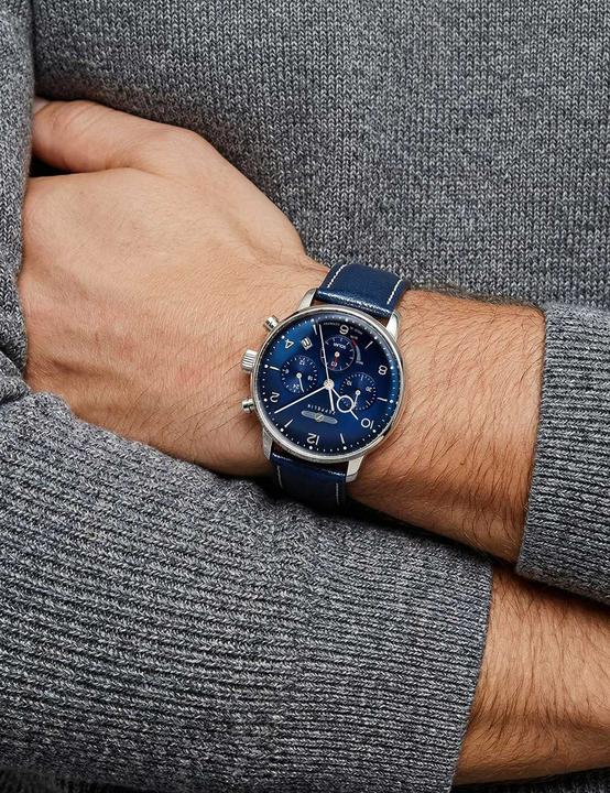 Produktbild Zeppelin Sehen Sie sich die Hindenburg Solar 80863n Uhr an (Analoguhr)