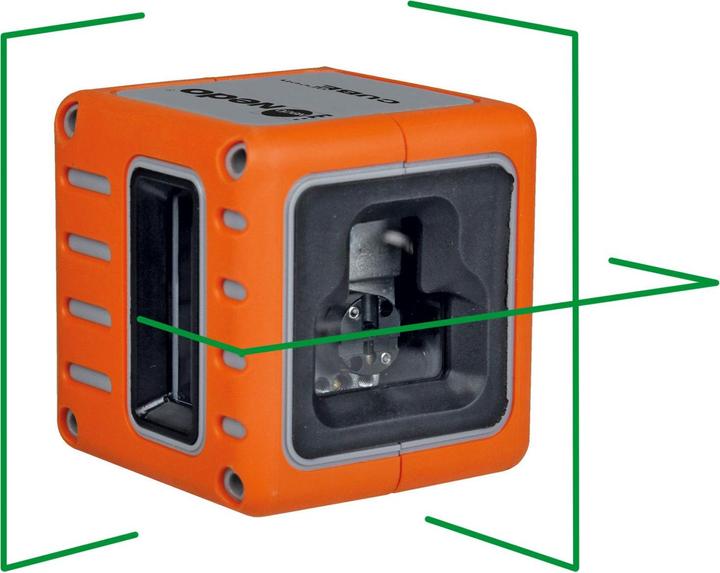 Produktbild Nedo 460867 Cube Kreuzlinienlaser grün