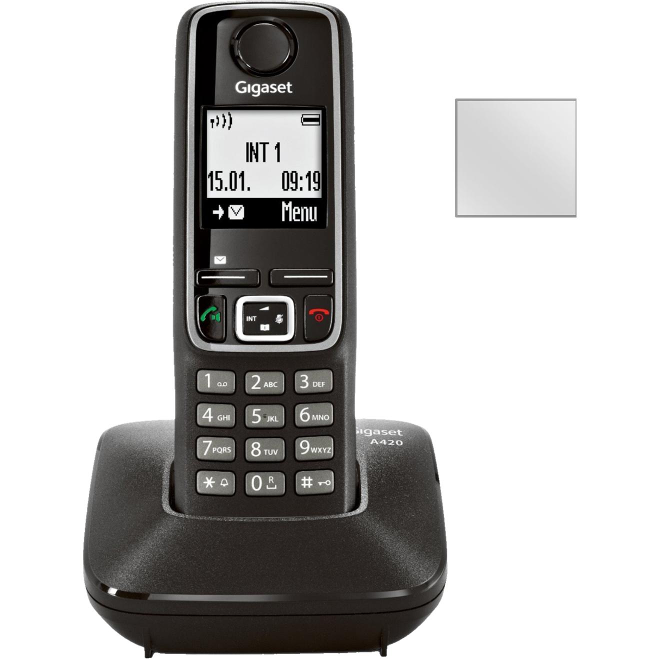 Thumbnail - Dipos Displayschutzfolie Crystalclear (5 Stück, Gigaset A420 / A420A), Smartphone Schutzfolie, Transparent