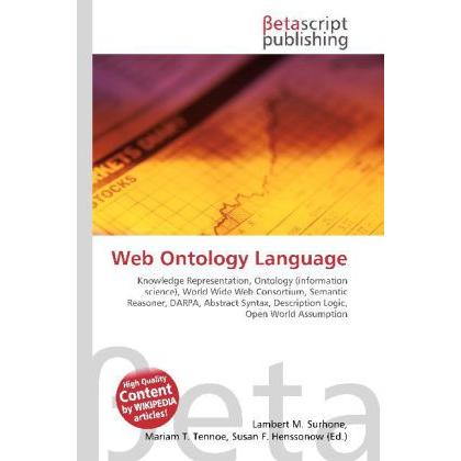 Thumbnail - Web Ontology Language, Fachbücher von Lambert M. Surhone, Miriam T. Timpledon, Susan F. Marseken