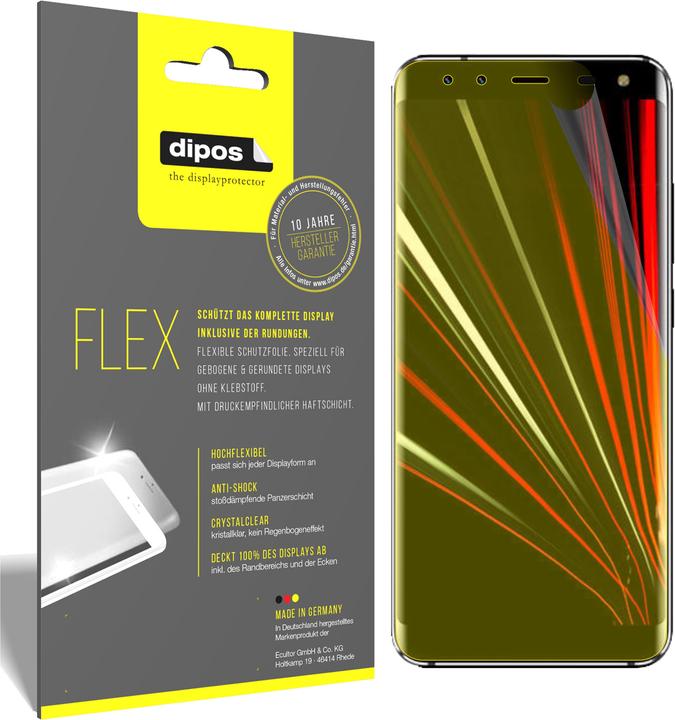 Dipos Displayschutzfolie Full-Cover 3D (3 Stück, Samsung Galaxy S21)