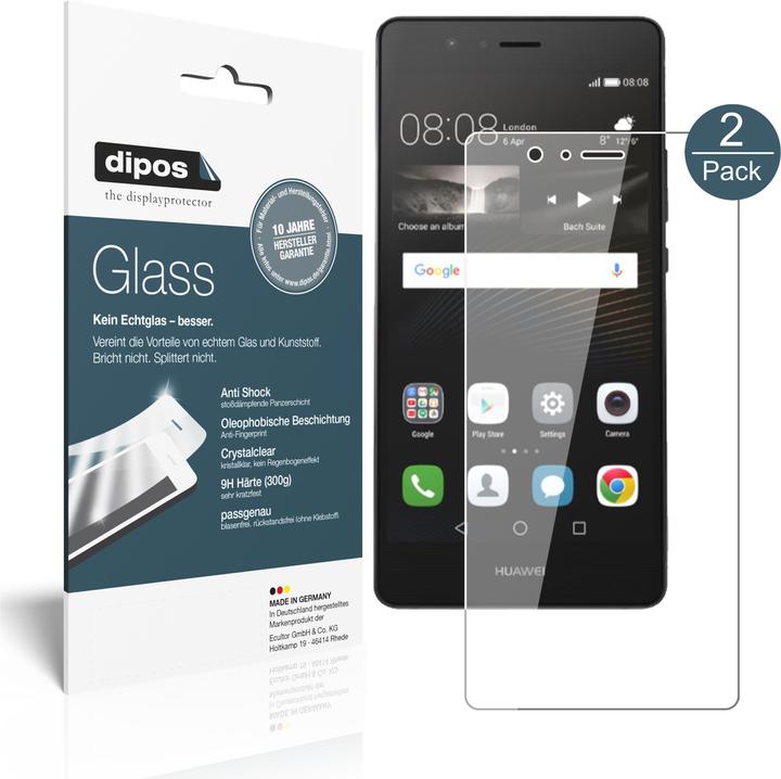 Actual product image Dipos Screen Protector Anti-Shock (1 Piece, Huawei P9 Lite)