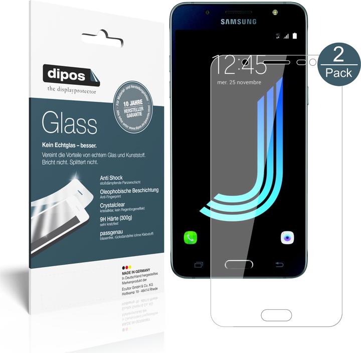 Actual product image Dipos Screen Protector Anti-Shock (1 Piece, Samsung Galaxy J5 (2016))
