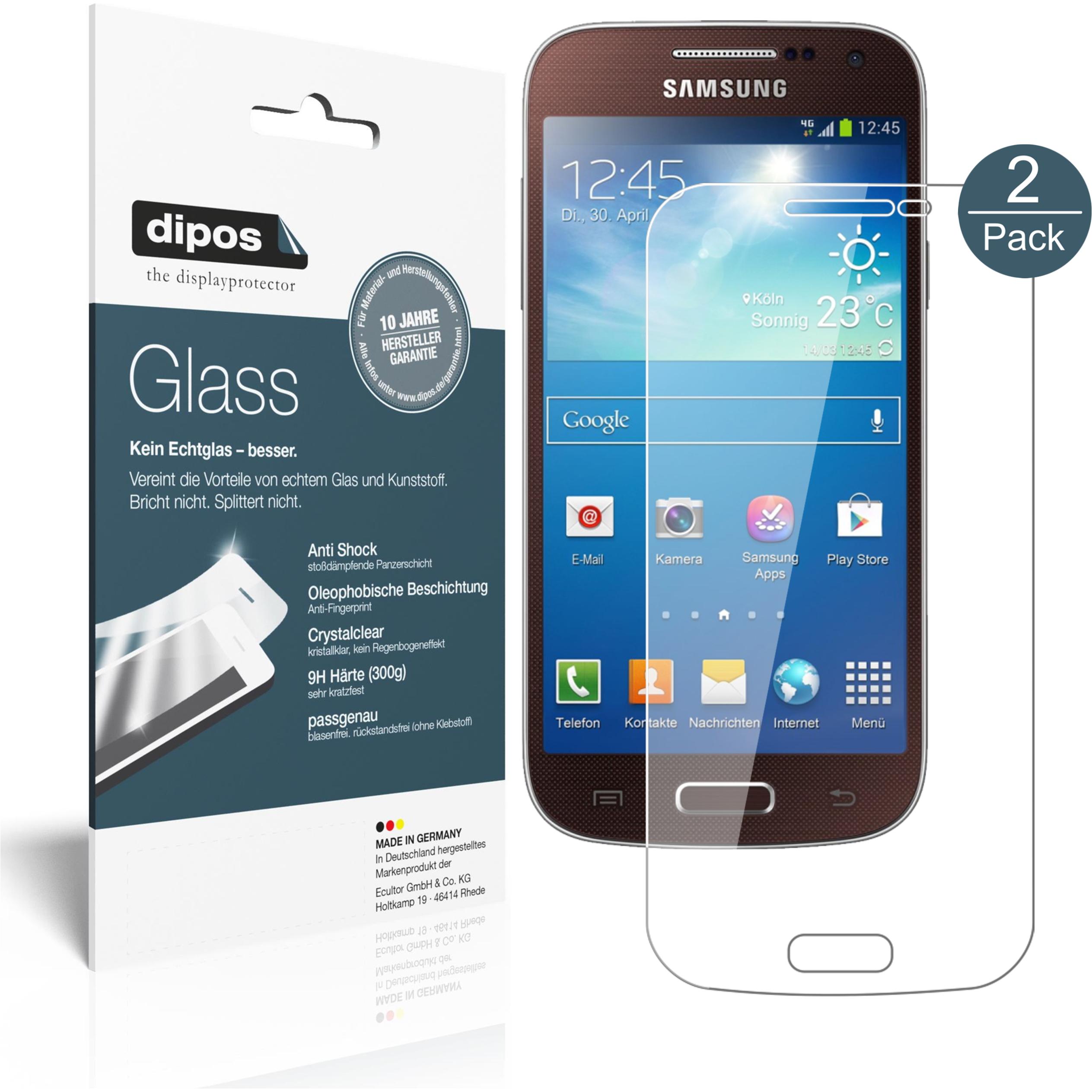 Dipos Displayschutz Anti-Shock (1 Stück, Samsung Galaxy S21), Smartphone Schutzfolie, Transparent