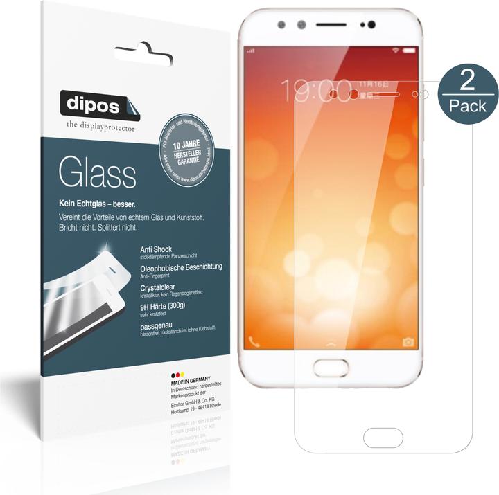 Produktbild Dipos Displayschutz Anti-Shock (2 Stk., Vivo X9)