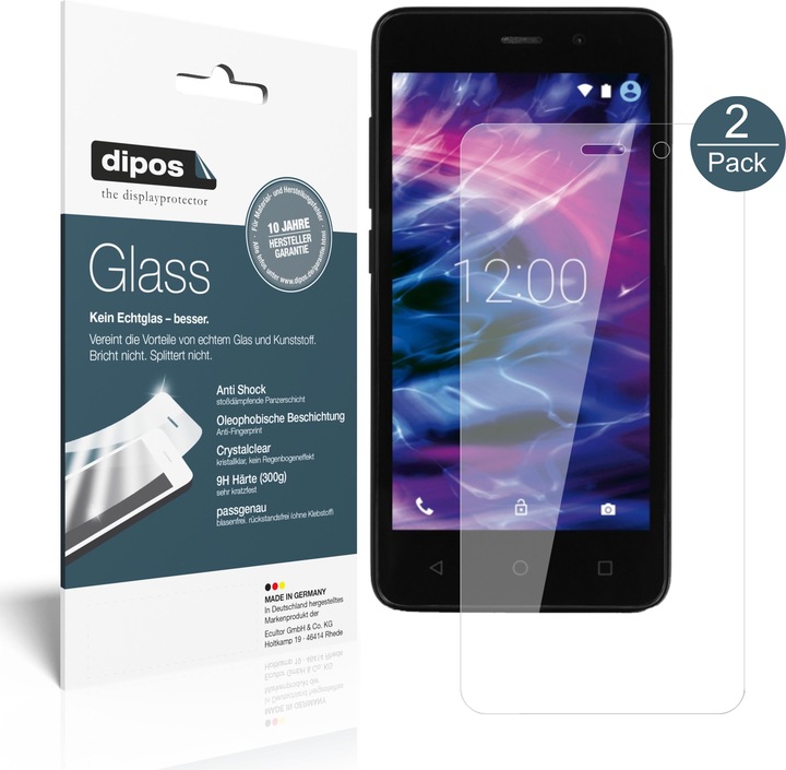 Actual product image Dipos Screen Protector Anti-Shock (1 Piece, Medion Life E4504)