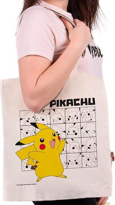 Actual product image ABYstyle Pokemon Tote Bag : Pikachu