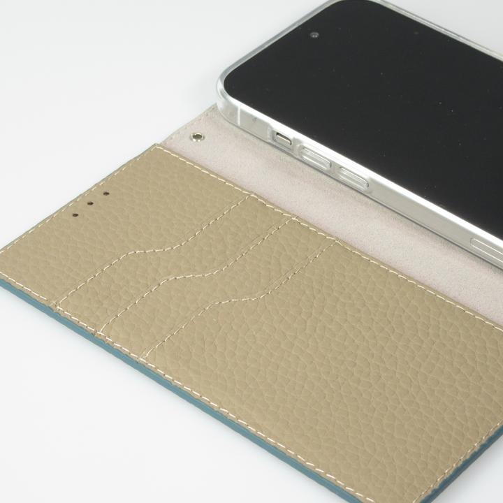 Image du produit PhoneLook Fourre Flip 3D cuir grainé véritable de vache (Apple iPhone 15 Pro)