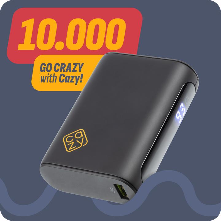 Produktbild Cazy Powerbank 10000mah, Schnelladefunktion 22.5W, Tragbares Ladegerät USB C, Klein Aber Stark, Perfekte (10000 mAh, 22.50 W)