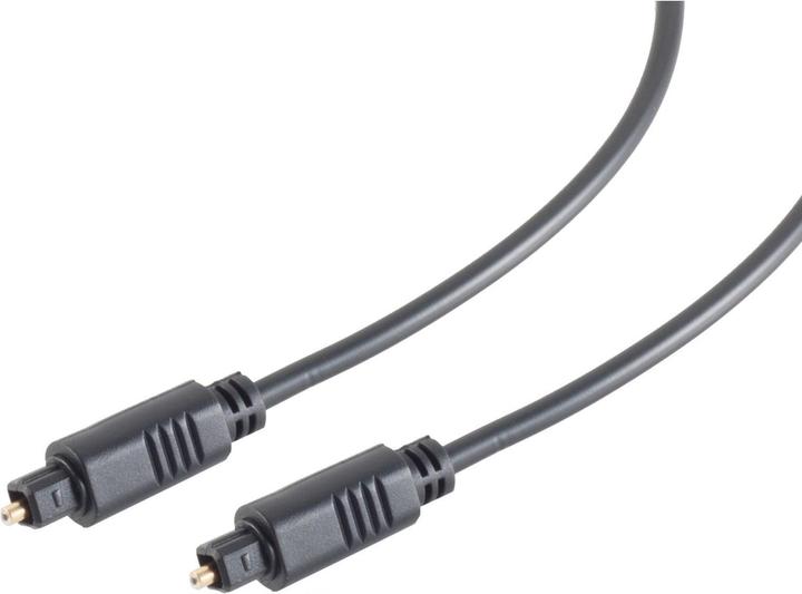 Actual product image Shiverpeaks S/CONN maximum connectivity fibre optic cable 4.0mm, Toslink plug to Toslink plug, 3.0m (3 m, TOSLINK)