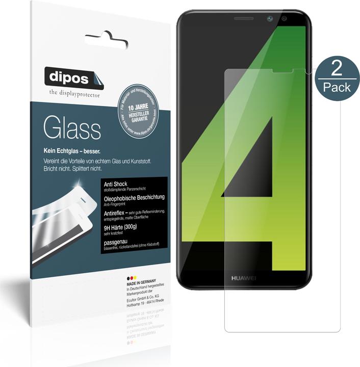 BROTECT AirGlass Pellicola Opaca Per Huawei Mate 10 Lite – Anti-Riflesso, Durezza 9H, Made In Germany