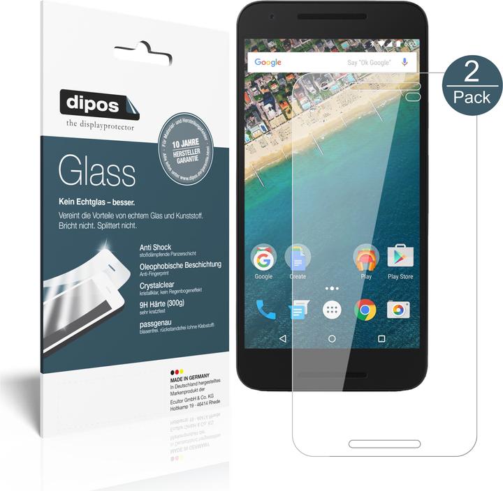 Produktbild Dipos Displayschutz Anti-Shock (1 Stück, LG Nexus 5X)