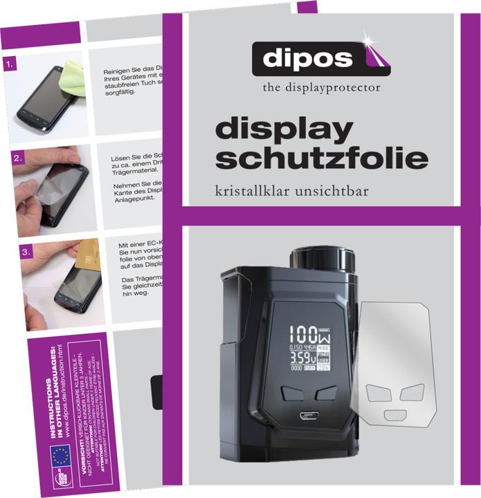 Produktbild Dipos Displayschutzfolie Crystalclear (Displayschutz, Capo 100 Declaration)