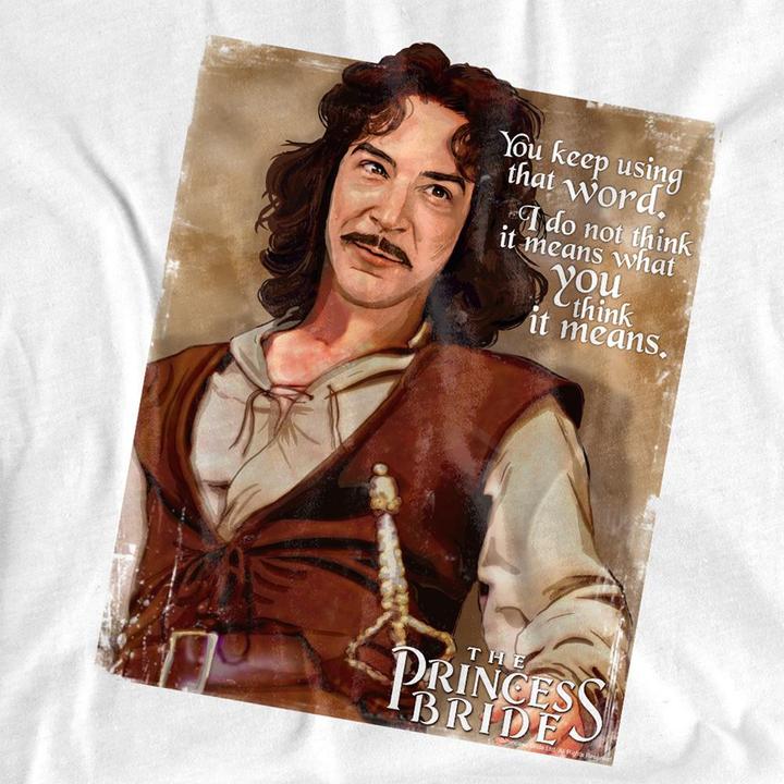 Produktbild The Princess Bride Word TShirt (3XL, 4XL, 5XL, L, M, S, XL, XXL)