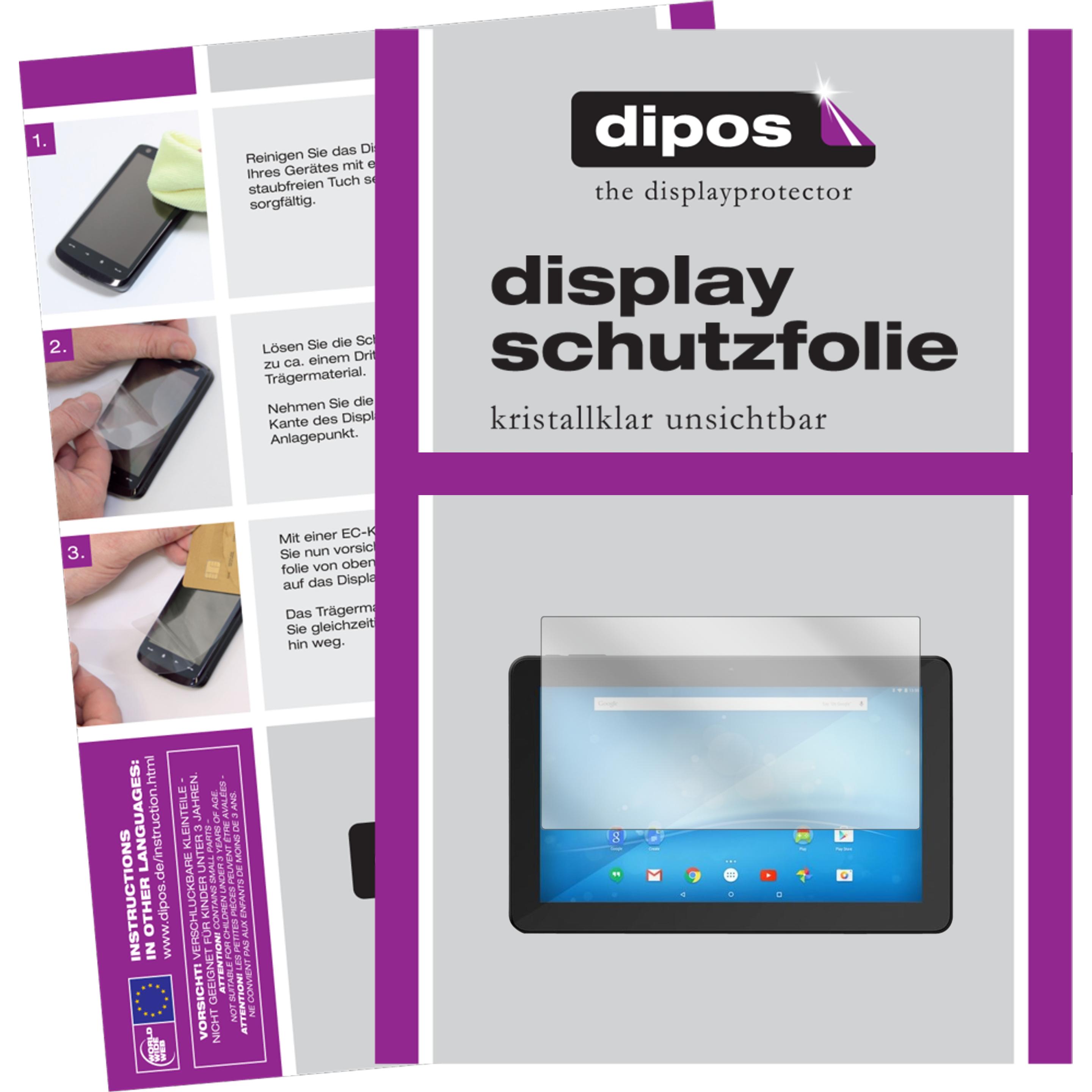 Dipos Displayschutzfolie Crystalclear (14.10", 4 : 3), Notebook Schutzfolie