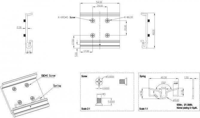 Produktbild Delock Aluminium Montageclip
