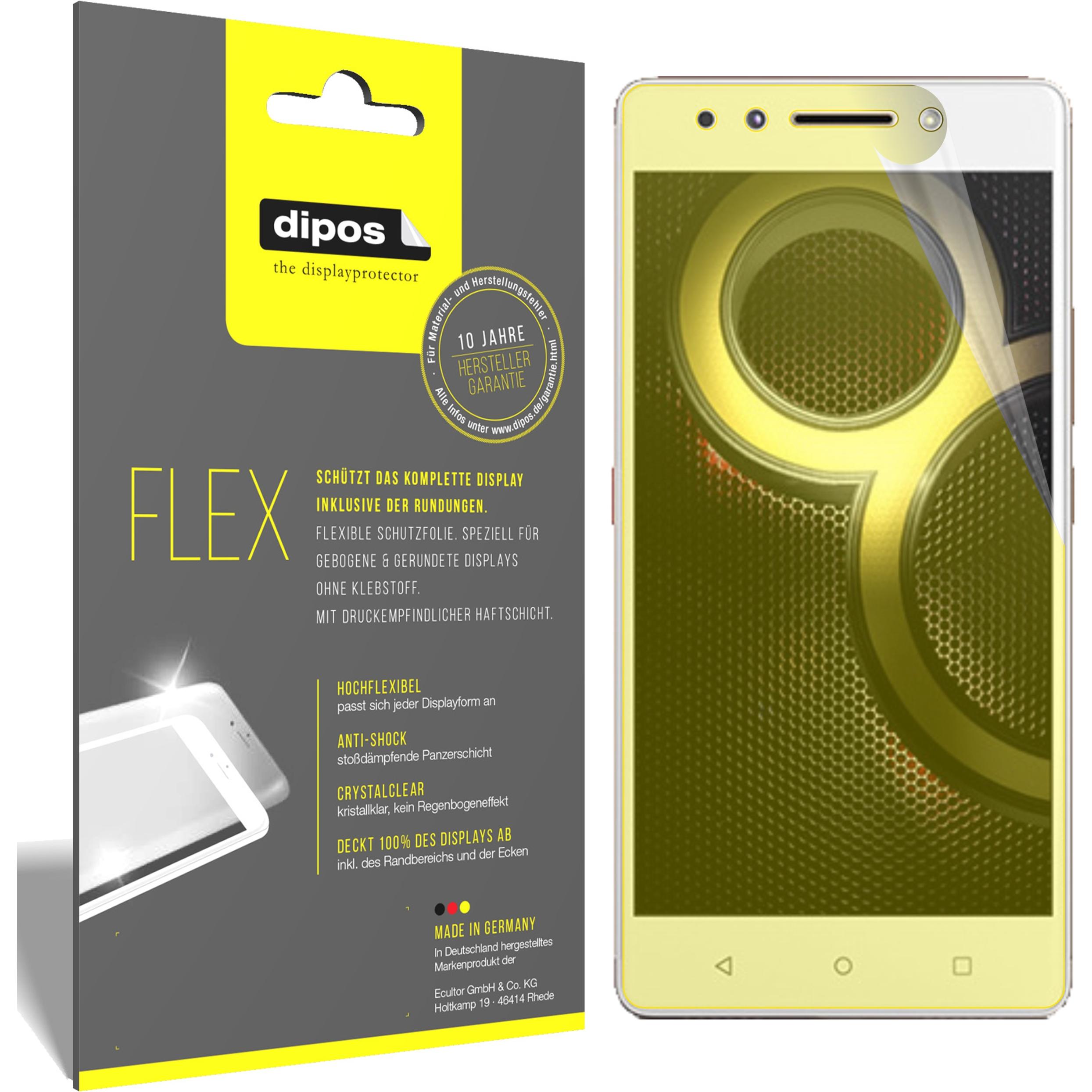 Thumbnail - Dipos Displayschutzfolie Full-Cover 3D (3 Stück, Lenovo K8 Note), Smartphone Schutzfolie, Transparent