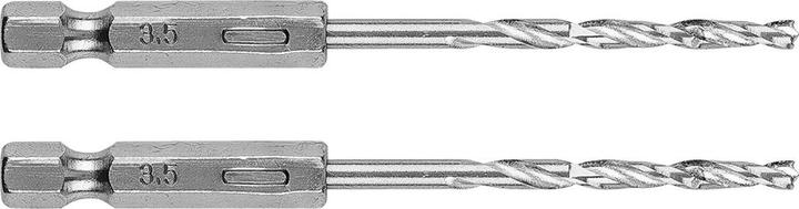 Produktbild Graphite Sechskant-Metallbohrer 3,5 mm, 2 Stück. (3,50 mm)