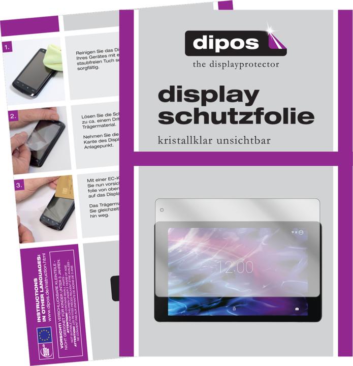 Produktbild Dipos Displayschutzfolie Crystalclear (2 Stück, Lifetab P10602)
