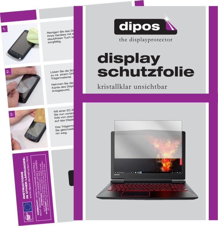 Produktbild Dipos Displayschutzfolie Crystalclear (2 Stück, Legion Y520)