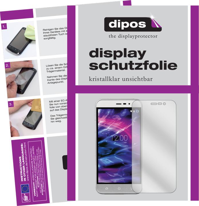 Actual product image Dipos Screen Protector Crystalclear (6 pcs., Medion Life P5006)