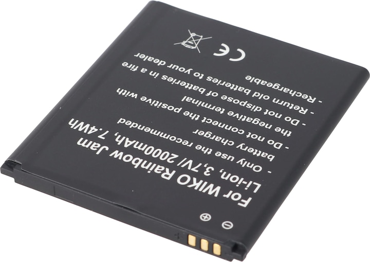Actual product image Wiko Rainbow Jam battery, Rainbow Jam 4G
