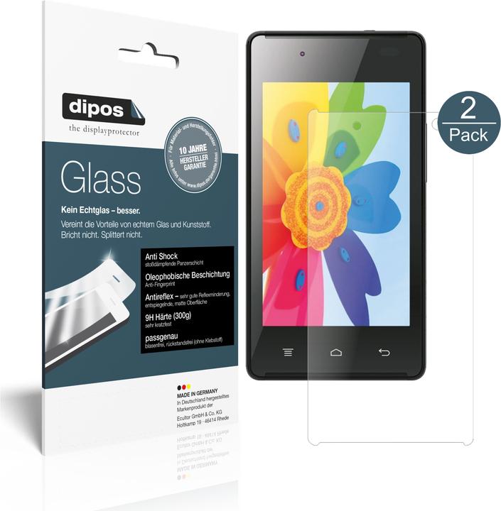 Actual product image Dipos Screen Protector Anti-Shock (2 Piece, HiSense HS-U610)