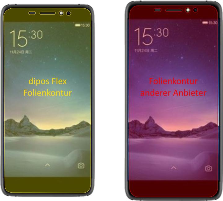 Actual product image Dipos Screen Protector Full-Cover 3D (3 pcs., Uphones S8 Pro)