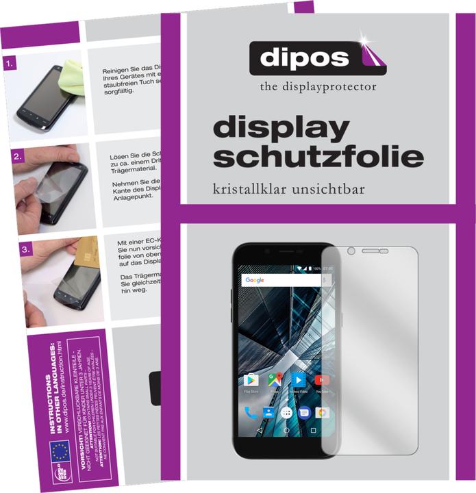Actual product image Dipos Screen Protector Crystalclear (2 Piece, Archos 50 Graphite)