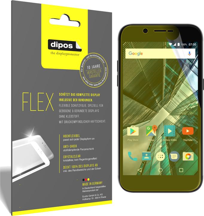 Produktbild Dipos Displayschutzfolie Full-Cover 3D (3 Stk., Archos 55 Graphite)