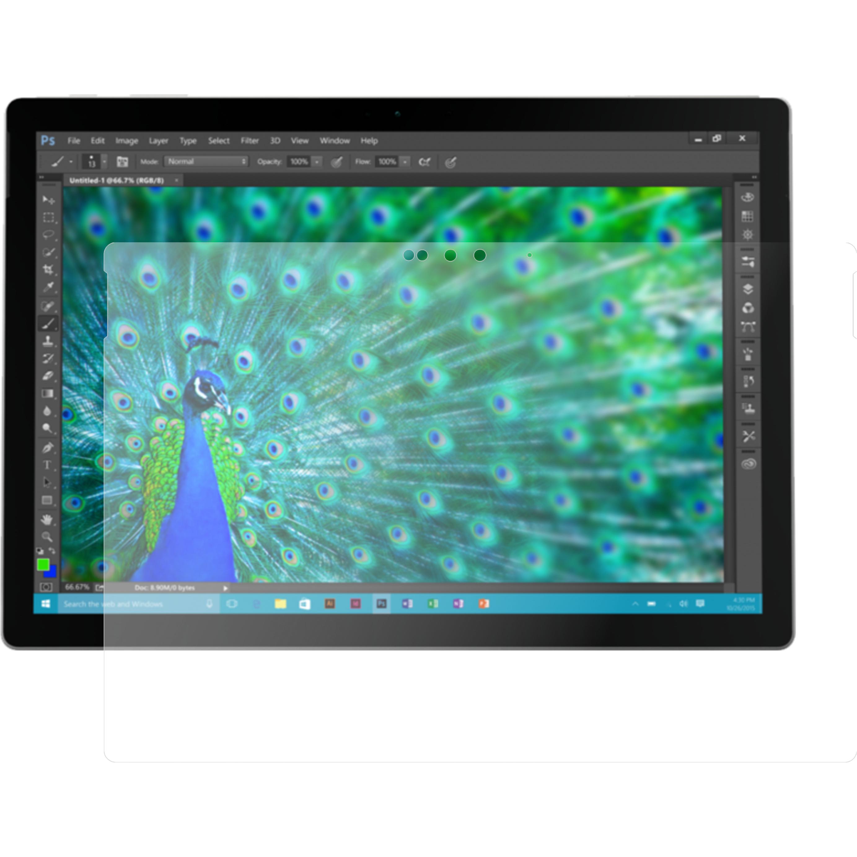 Dipos Displayschutz Anti-Shock (13.50", 3 : 2), Notebook Schutzfolie