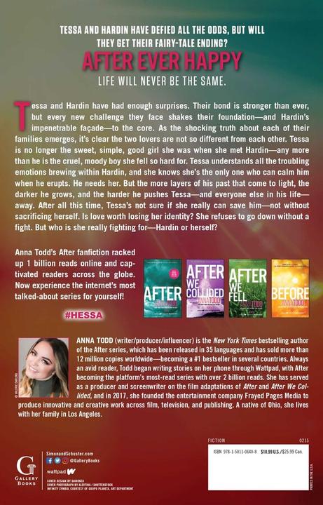 Produktbild After Ever Happy (Englisch, Anna Todd, 2015)