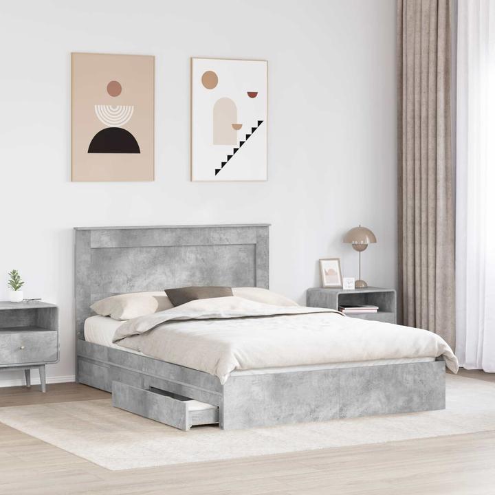 Image du produit vidaXL Modernes Bett (140 x 190 cm)