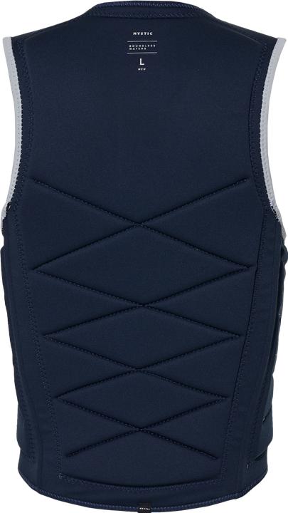 Actual product image Mystic Outlaw Impact Vest Fzip Wake (S)