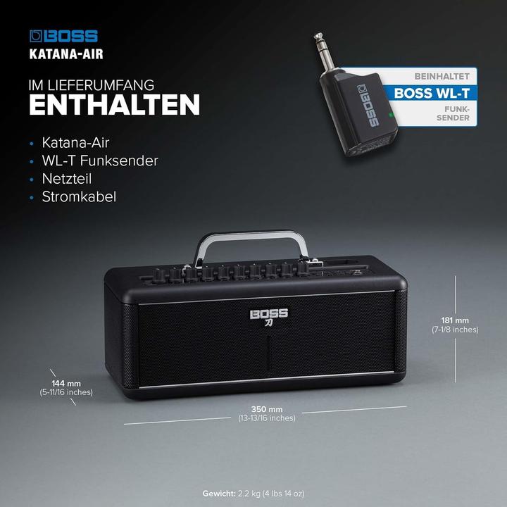 Actual product image BOSS (Electronics) KTN-AIR guitar amplifier (Guitar, 30 W)