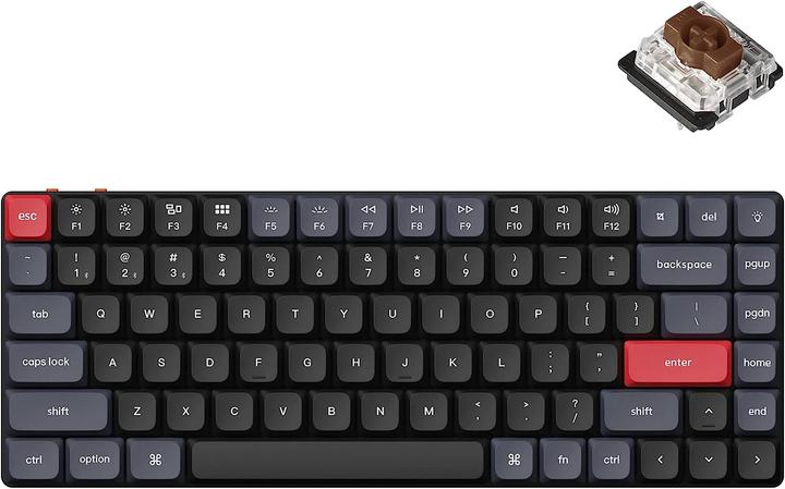 Productafbeelding Keychron Sleutel K3Pro 75% Lage LED Sleutel Bruin K3P-A3-EN (Draadloze)