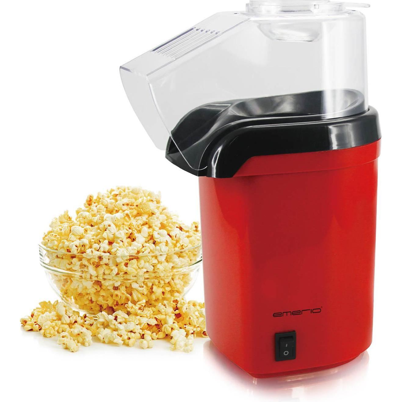 Emerio POM-111664 -popcornlaite, Fun kitchen, Rosso