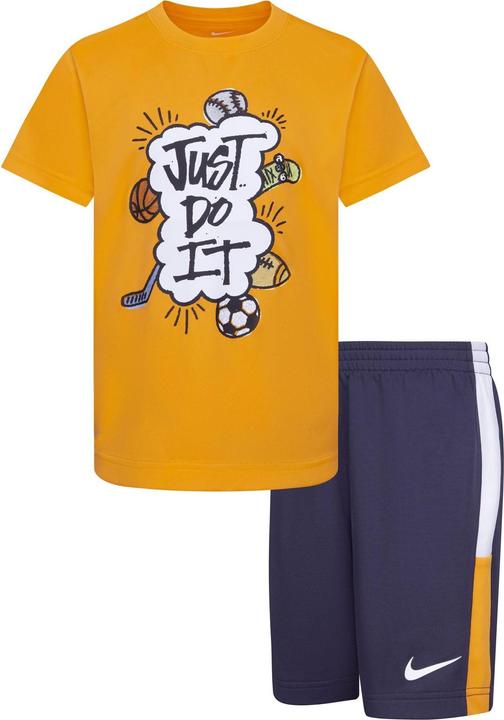 Produktbild Nike Blocked Set Oberteil & Shorts (110)