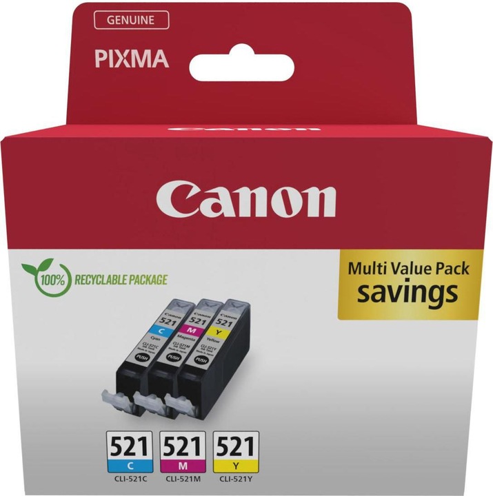 Image du produit Canon Cli-521 (M, Y, C)