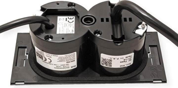 Actual product image Bachmann DUE - 0.2 m - 1 AC outlets - Indoor - Type E - Black - 1 unit(s) (1 x, CEE 7/5, 0.20 m)