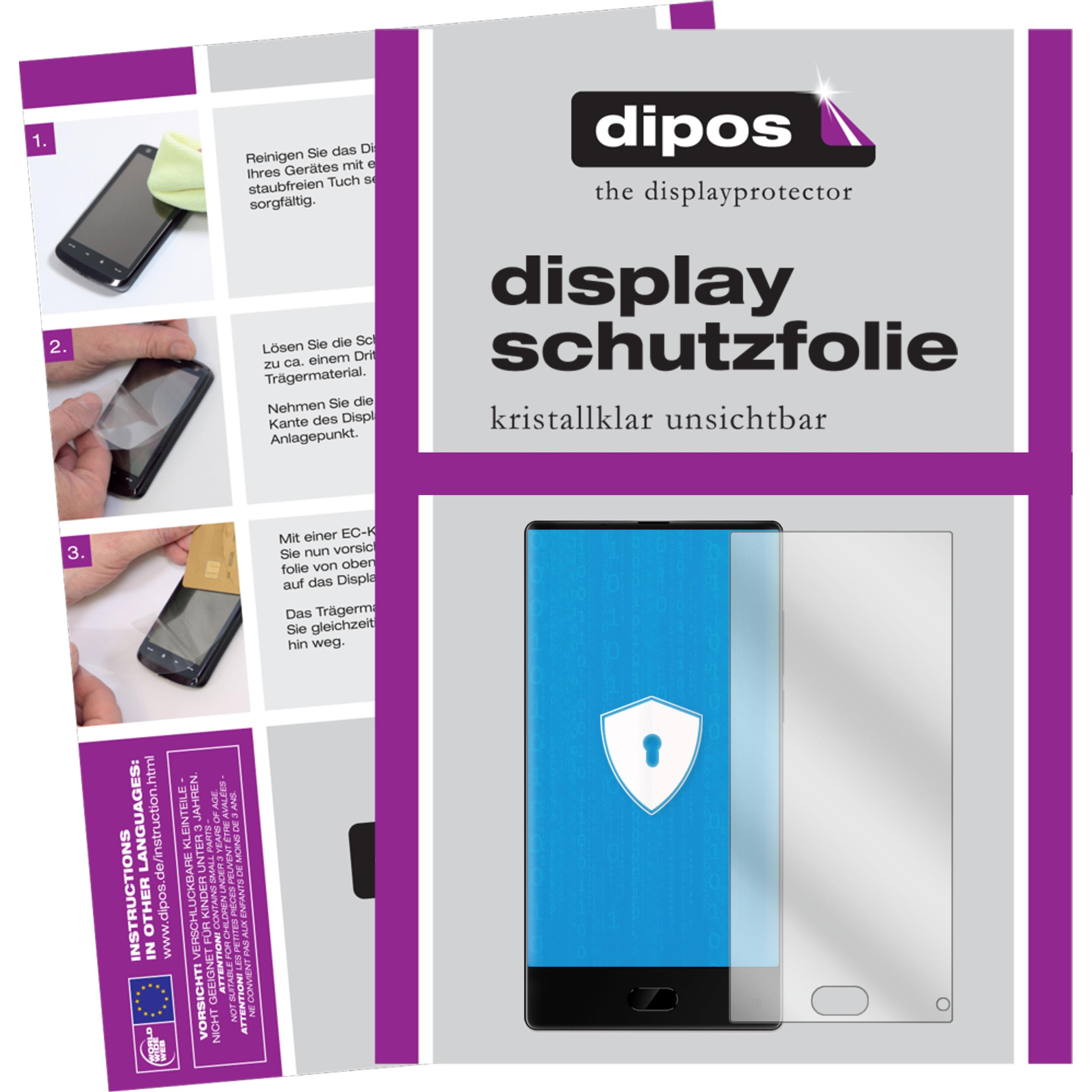 Dipos Displayschutzfolie Crystalclear (6 Stück, Maze Alpha), Smartphone Schutzfolie, Transparent