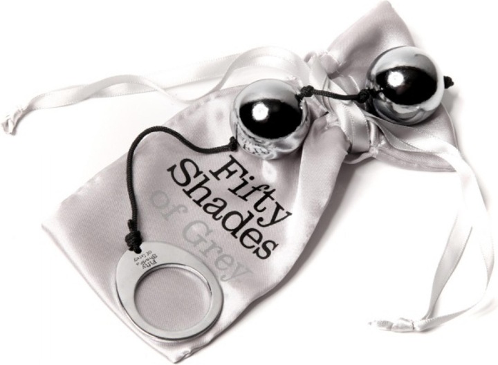 Productafbeelding Fifty Shades of Grey Inner Goddess zilveren plezierballen